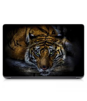 Універсальна наклейка для ноутбука 15.6"-13.3" Тигр 2 Матова 380х250 мм