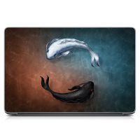 Вінілова наклейка для ноута Рибки Матова