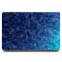 Универсальная наклейка для ноутбука, 13.3"-17.3” 400x260 мм Синий тон Матовая