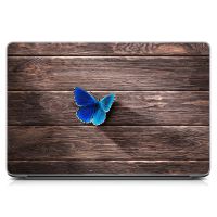 Универсальная наклейка на ноутбук 15.6"-13.3" 3D Бабочка Матовый 380х250 мм