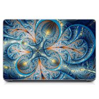 Виниловый стикер на ноутбук Объемная абстракция Матовый