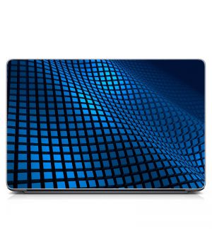 Вінілова наклейка на ноутбук Клітина 3Д Матовий