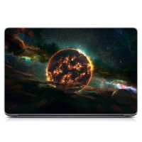 Универсальная наклейка для ноутбука, 13.3"-17.3” 400x260 мм Космо-стиль Матовая