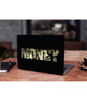 13.3"-15.6" Универсальная наклейка на ноутбук Money, 380х250 мм