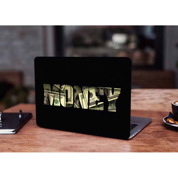 13.3"-15.6" Универсальная наклейка на ноутбук Money, 380х250 мм