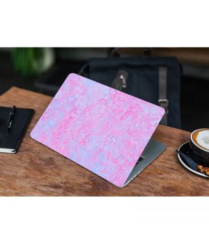 Защитная виниловая наклейка для ноутбука Pink abstraction 380х250 мм Матовая
