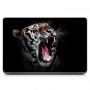 Універсальна наклейка для ноутбука 15.6"-13.3" Оскал тигра Матовий 380х250 мм