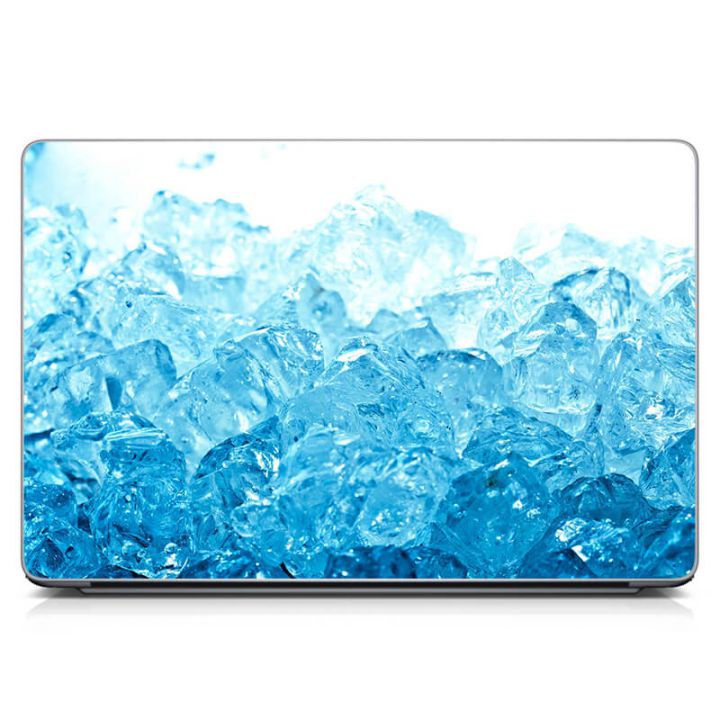 Универсальная наклейка на ноутбук 15.6"-13.3" Лед Матовый 380х250 мм