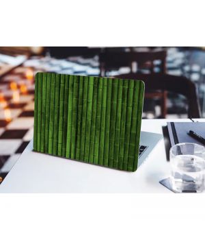 Защитная виниловая наклейка для ноутбука Bamboo wall 380х250 мм Матовая