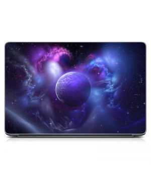 Универсальная наклейка для ноутбука, 13.3"-17.3” 400x260 мм Притягательный космос Матовый