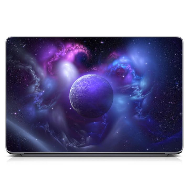 Универсальная наклейка для ноутбука, 13.3"-17.3” 400x260 мм Притягательный космос Матовый