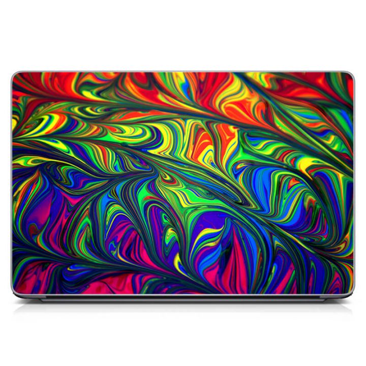 Универсальная наклейка для ноутбука, 13.3"-17.3” 400x260 мм Радужный Матовый