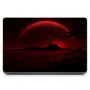 Універсальна наклейка для ноутбука, 13.3"-17.3” 400x260 мм Червоний пейзаж Матова