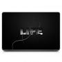 Универсальная наклейка для ноутбука, 13.3"-17.3” 400x260 мм Life Матовая
