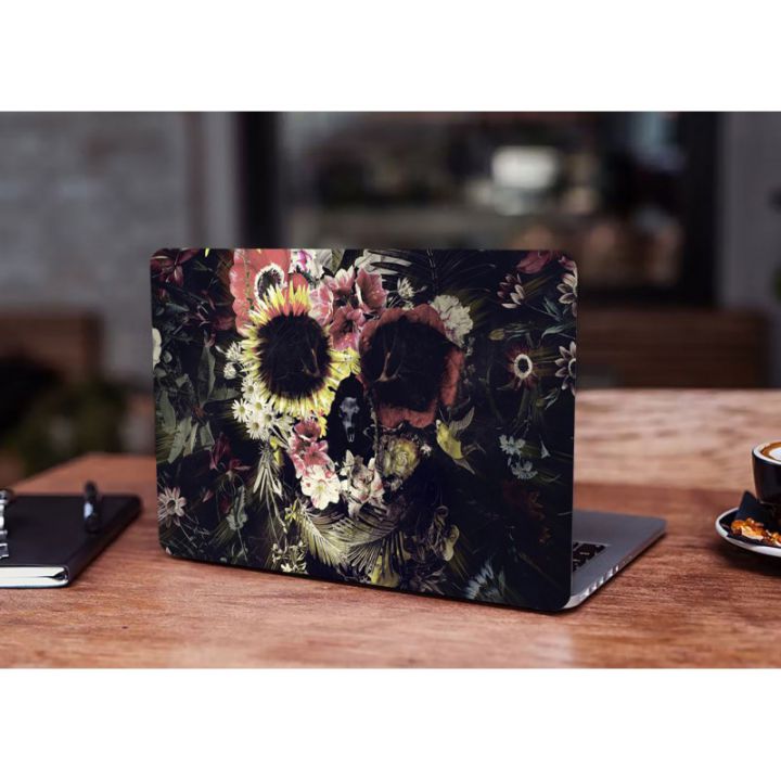 Захисна наліпка на ноутбук універсальна 13.3"-15.6” Skull 380х250 мм Матова