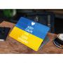 13.3"-15.6” Універсальна наклейка на ноутбук Keep Calm and Love Ukraine, 380х250 мм