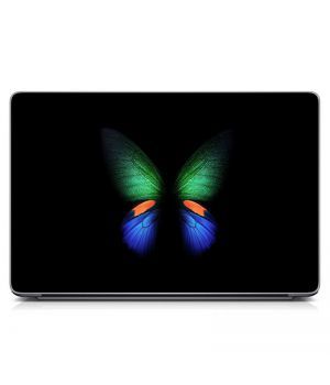 Универсальная наклейка на ноутбук 15.6"-13.3" Бабочка Матовый 380х250 мм