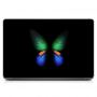 Универсальная наклейка на ноутбук 15.6"-13.3" Бабочка Матовый 380х250 мм