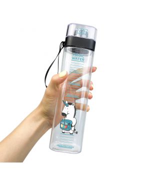 Спортивная бутылка для воды с принтом Magic water