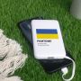 5000 mAh Повербанк українського виробництва Powerbank з принтом Україна Pantone