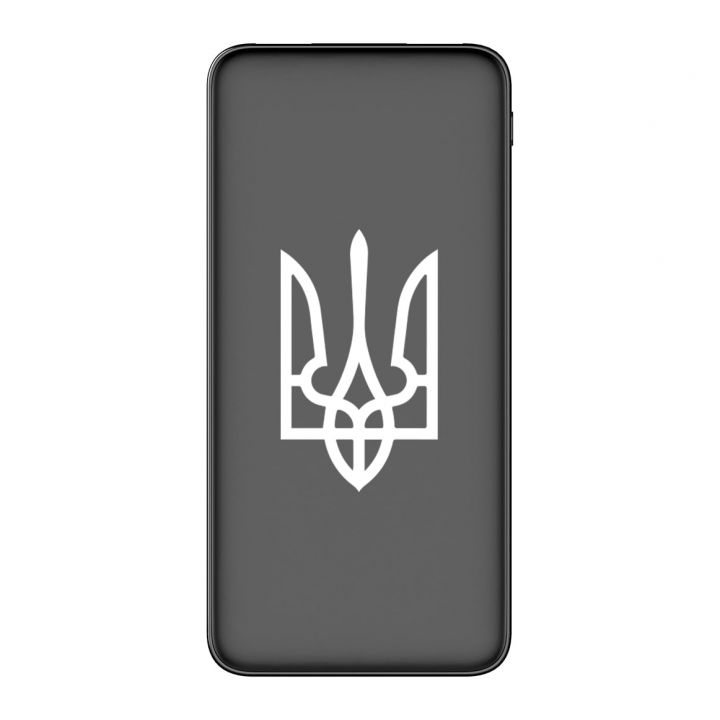 20000 mAh Повербанк украинского производства Powerbank с принтом Герб Украины
