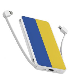10000 mAh Повербанк украинского производства Powerbank с принтом Флаг Украины