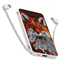 10000 mAh Повербанк украинского производства Powerbank Лис