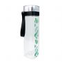 Спортивная бутылка для воды с принтом Пальмовые листья