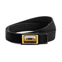 Ремінь тканинний стильний з принтом Касета