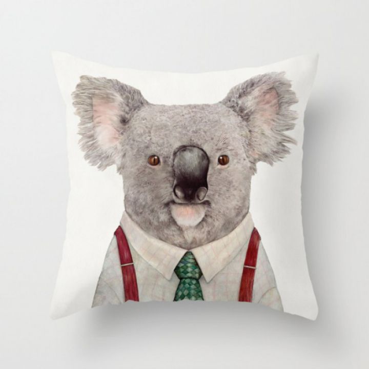 Интерьерная подушка на диван Koala