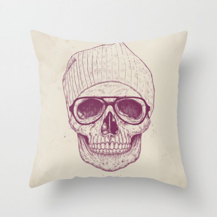 Диваная подушка Cool skull