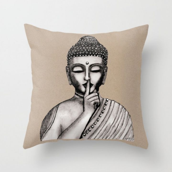Интерьерная подушка Buddha
