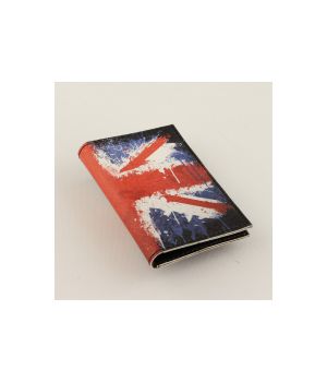 Чехол для ID паспорта с кардхолдером из экокожи стильная Британский флаг