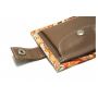 Стильний гаманець кошельок з принтом в два складання недорогий Koshelek22