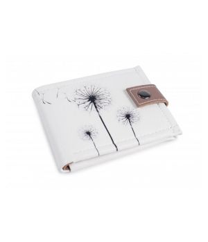 Стильний гаманець кошельок з принтом в два складання недорогий Koshelek45