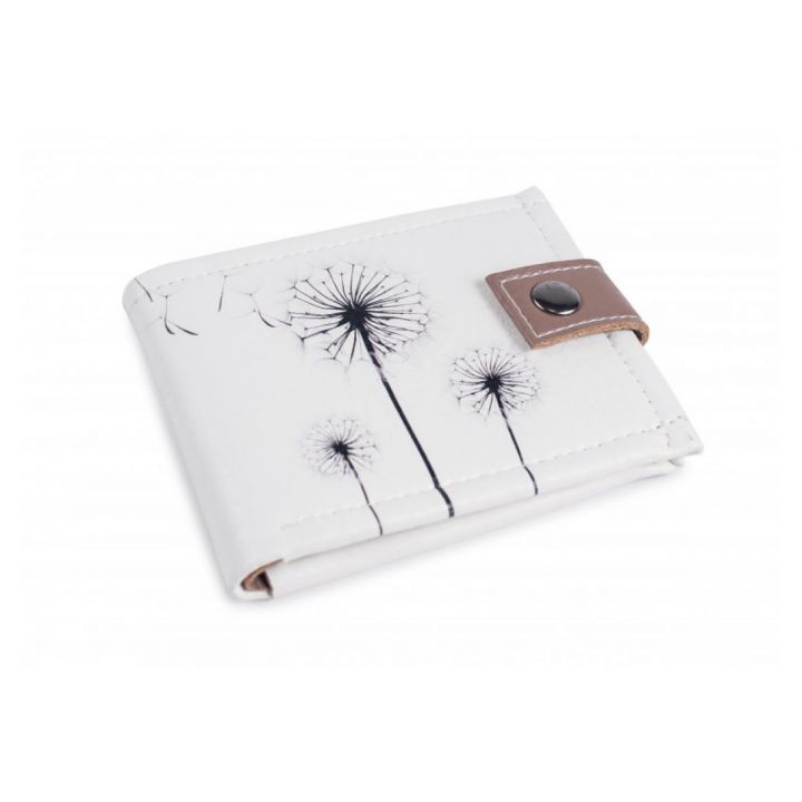 Стильний гаманець кошельок з принтом в два складання недорогий Koshelek45