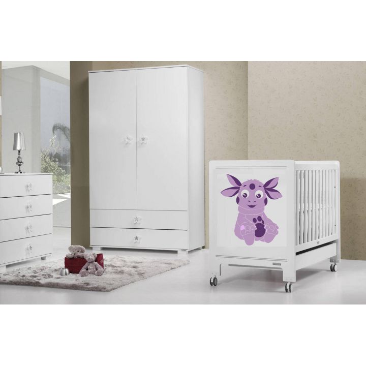 Декор детской комнаты наклейки Лунтик