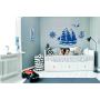 Детские наклейки в ванную комнату Маленький моряк