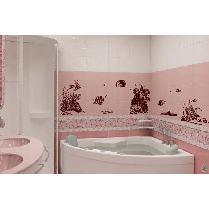 Наклейки Рыбки, Подводный мир