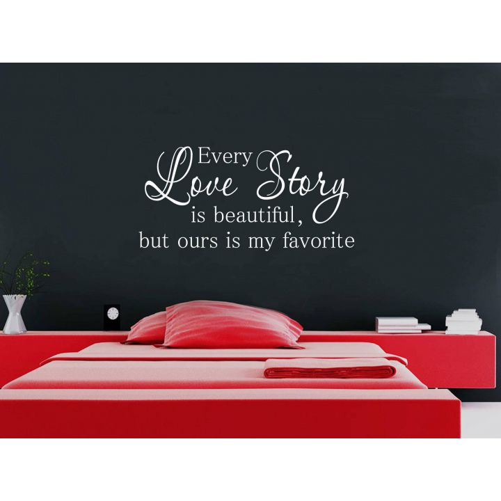 Стикеры надписи Наша любовная история