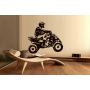 Інтер'єрна наклейка-стікер на стіну, скло Квадроцикл