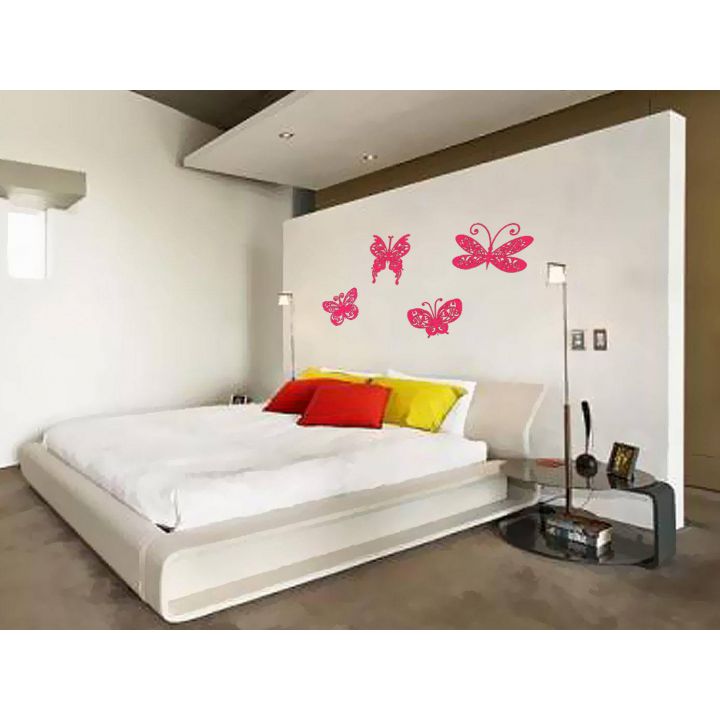 Виниловая наклейка на обои Бабочки 3