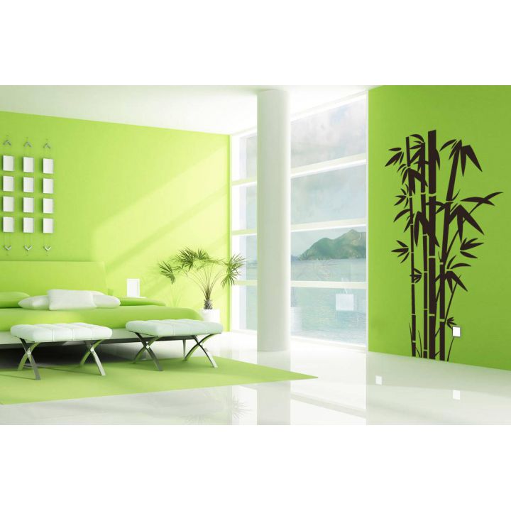 Наклейки для магазина  Бамбук
