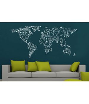 Карта світу - орігамі
