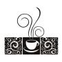 Интерьерная наклейка “Винтажный кофе”