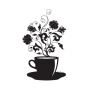 Интерьерная наклейка “Ароматы кофе”