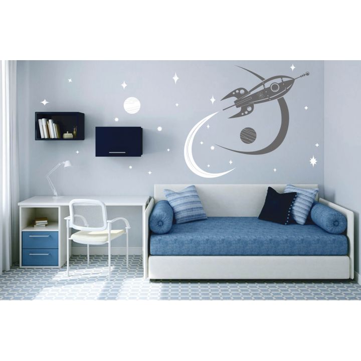 Виниловые наклейки для декора Космос