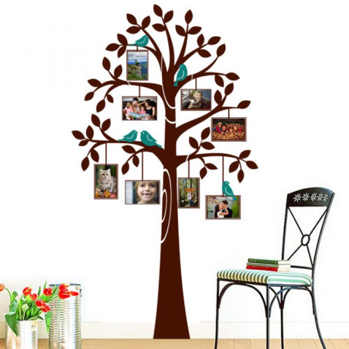 Інтер'єрна наклейка "Дерево з рамками2"