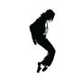 Інтер'єрна наклейка "Майкл Джексон"