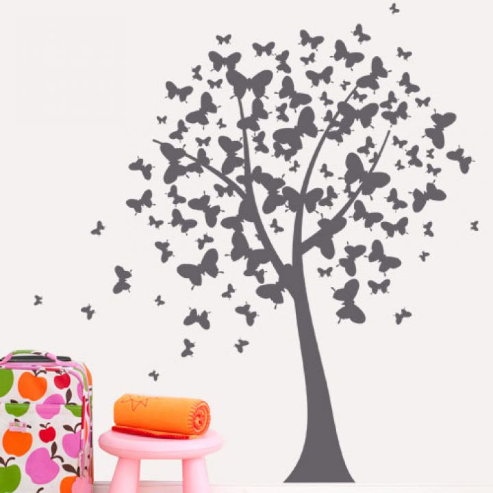 Інтер'єрна наклейка "Дерево метеликів"